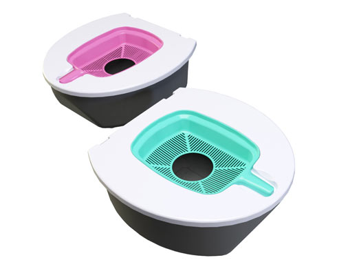 Gatoalete - Banheiro para gatos com areia para gatos