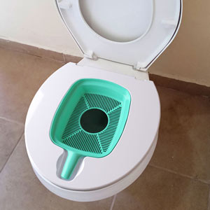 Gatoalete - Banheiro para gatos adaptado no vaso sanit&aacute;rio